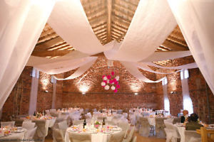 Décoration salle mariage et extérieur événement d'entreprise